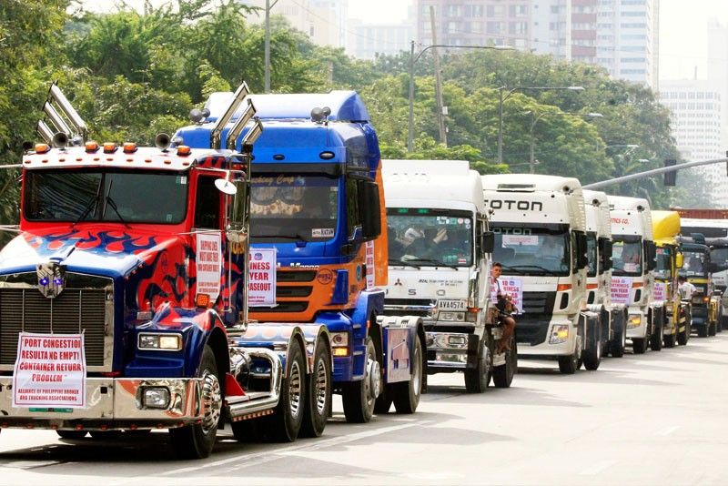 Philippine Ports Authority downplays effects of truck holiday