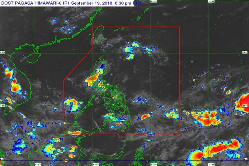 PAGASA: Cyclone brews off Mindanao