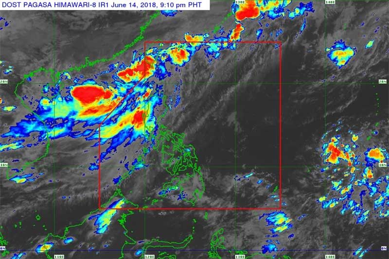 LPA spotted; rains to continue