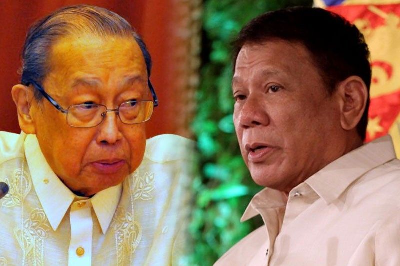 Duterte wants private talk with Joma