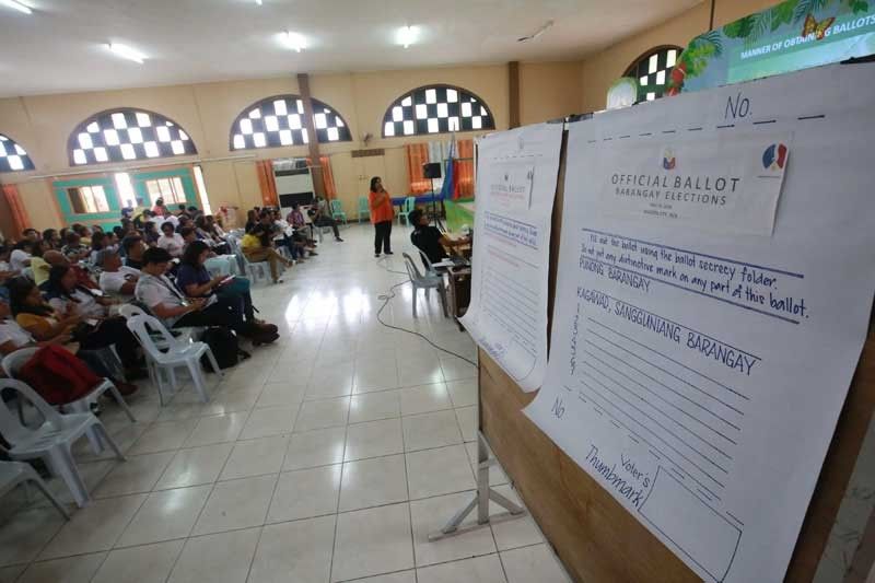 Campaign period starts for barangay, SK polls