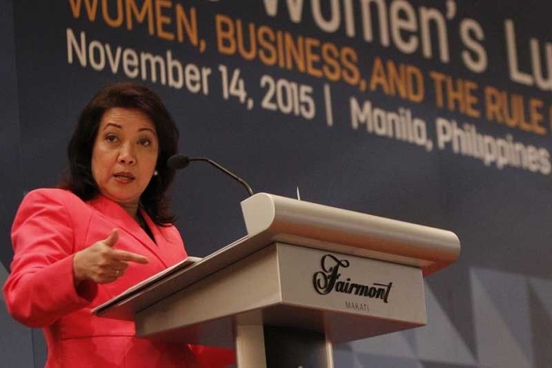 Sereno wants 5 justices to inhibit