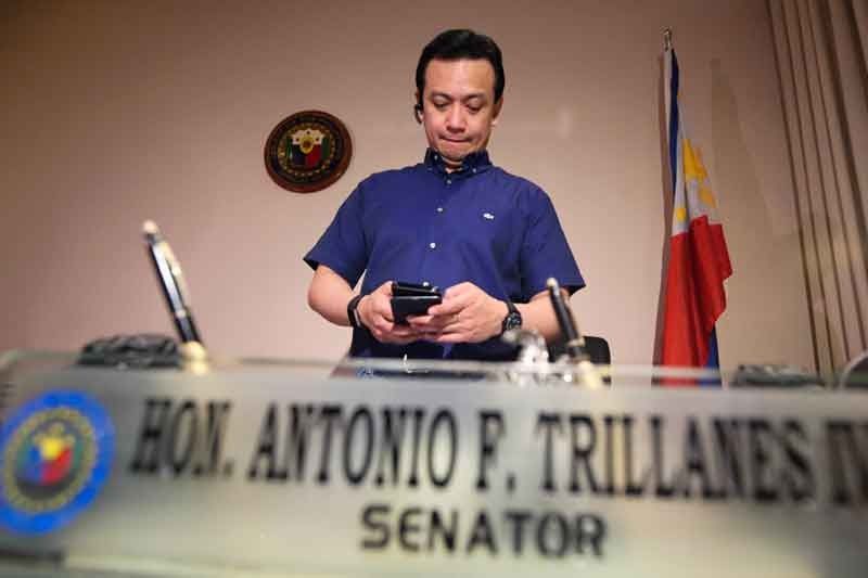 Makati court asked to junk Trillanesâ�� travel request