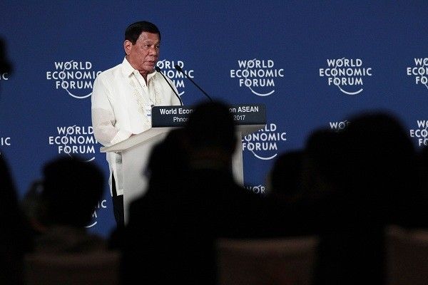 Duterte skipping World Economic Forum in Hanoi, Vietnam