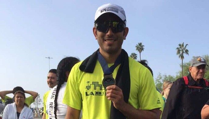 Exclusive: Gerald Anderson finishes 42k LA Marathon