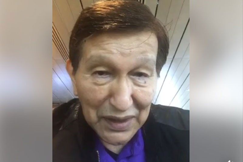 One last time: Golez casts doubt on Chinese military plane in Davao