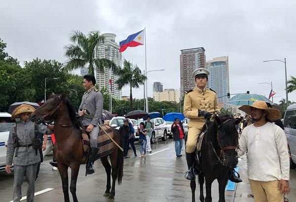 WATCH: Generals â��Emilio Aguinaldo,â�� â��Gregorio del Pilarâ�� hold Independence Day march