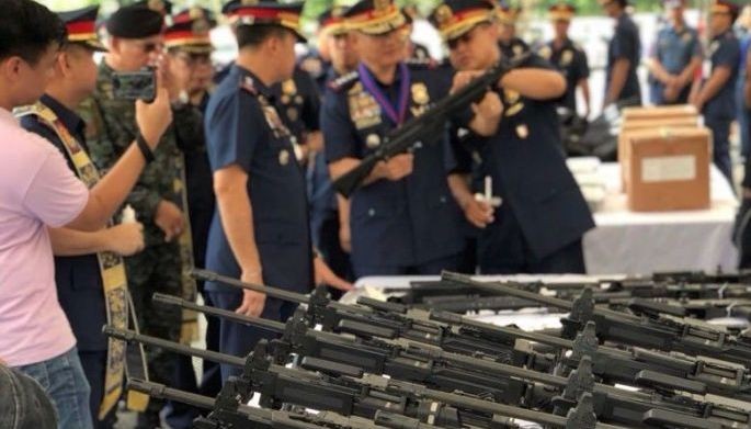 PNP tumanggap ng P1.6 B  machine guns, equipment