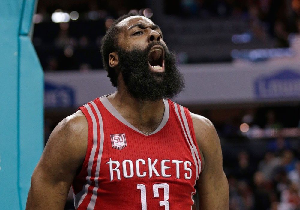 Harden takes charge in OT as Rockets outlast Pistons