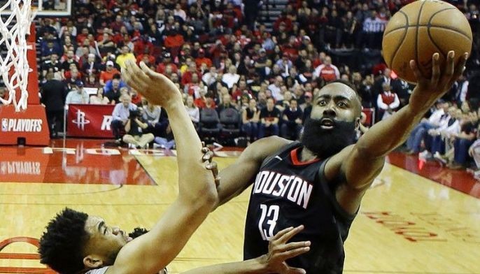 Harden explodes for 44 points as Rockets escape Wolves