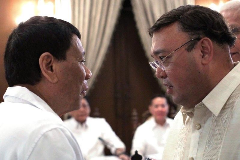 Roque changes tune, says Duterte's 'playful act' of kissing OFW was 'inappropriate'