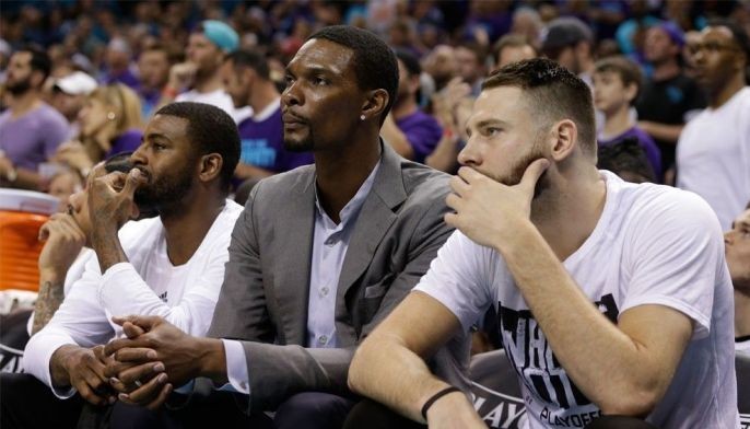 A year after his last game, Chris Bosh's NBA future still unclear
