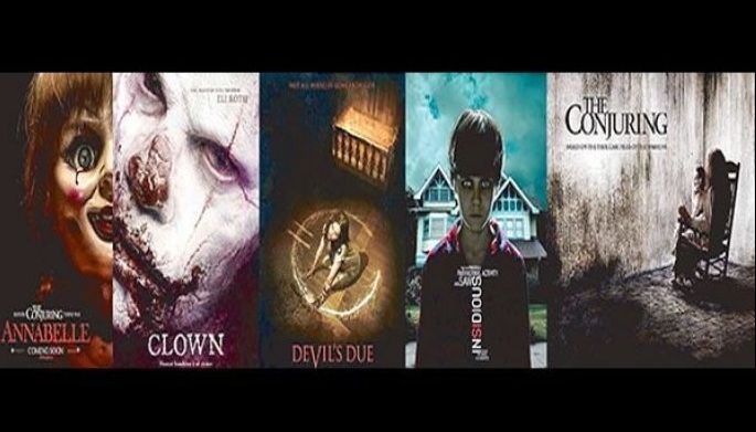 Movie list for thrills & chills
