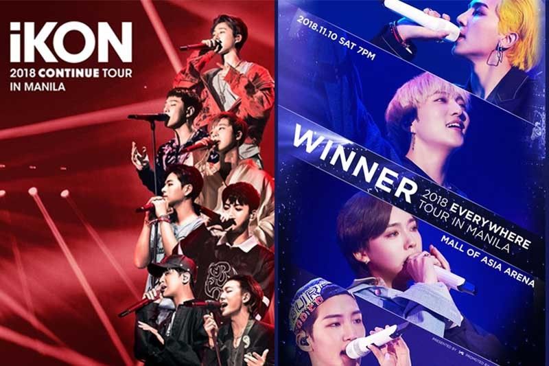 Winner Ikon Back To Back In November Philstar Com