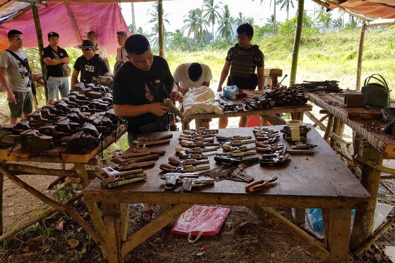 Police seize 40 guns, parts in Danao raid