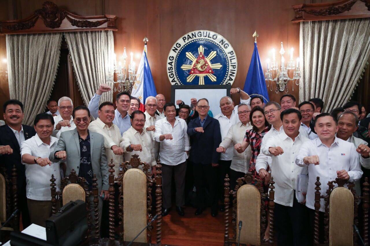 Cabinet meeting wraps up with Aguirre still justice chief