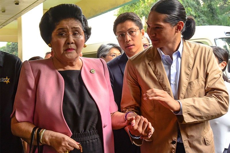 Imelda changes tune on why she was unable to attend last week's promulgation