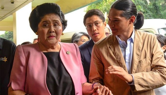 Imelda changes tune on why she was unable to attend last week's promulgation