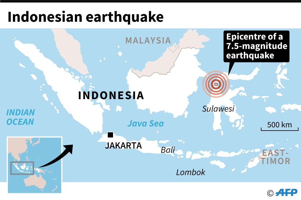 indonesia earthquake bulletin