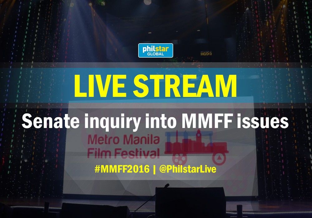 LIVE: Senate probe into MMFF issues