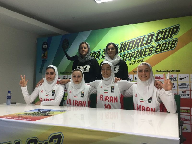 Iran women's team makes FIBA 3x3 World Cup history in Manila