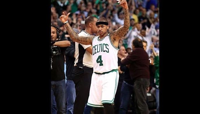 Thomas scores record 53 for Boston in OT
