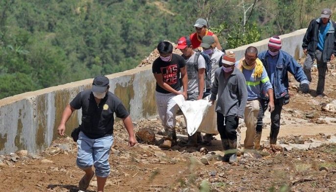 16 bodies recovered in Benguet landslide, dozens more feared buried