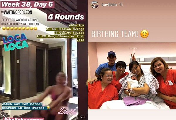 Iya Villania delivers baby right after working out