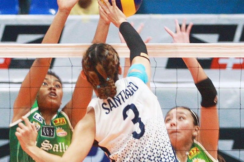 Lady Bulldogs sinolo ang liderato