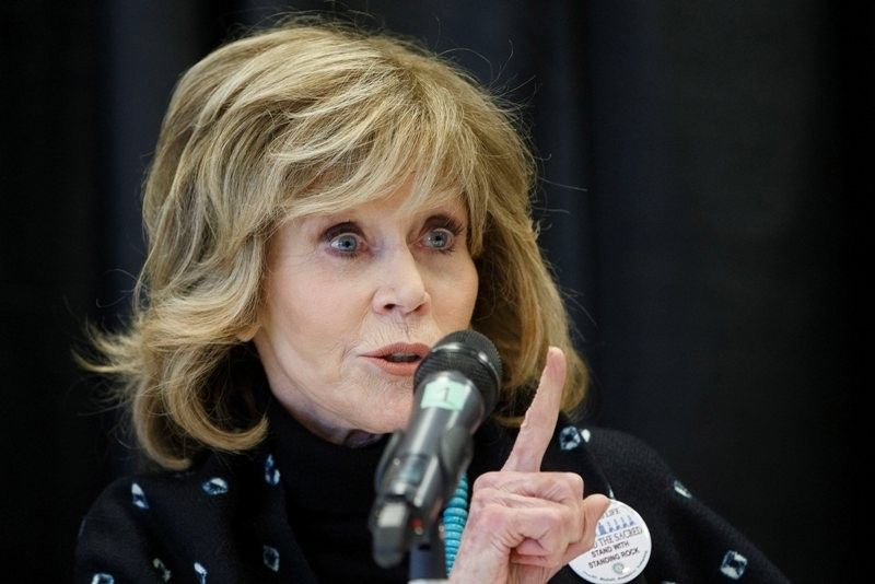 Jane Fonda says people should not be fooled by Trudeau