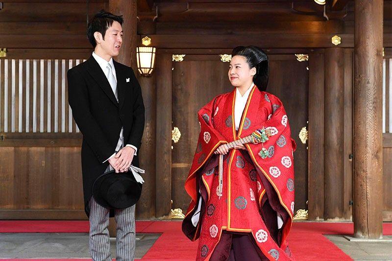 Japanese Princess Ayako marries commoner at shrine ceremony
