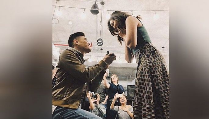 JayR at Mica engaged na!