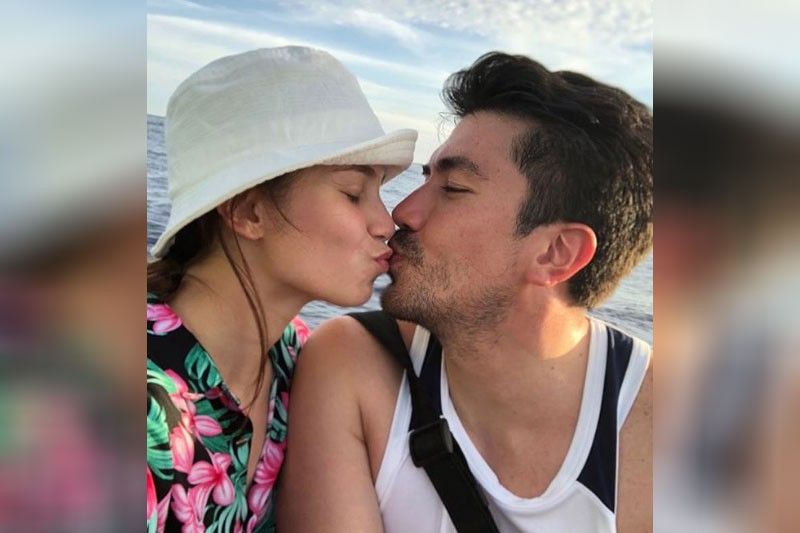 Luis at Jessy parang  honeymooners sa Europe!