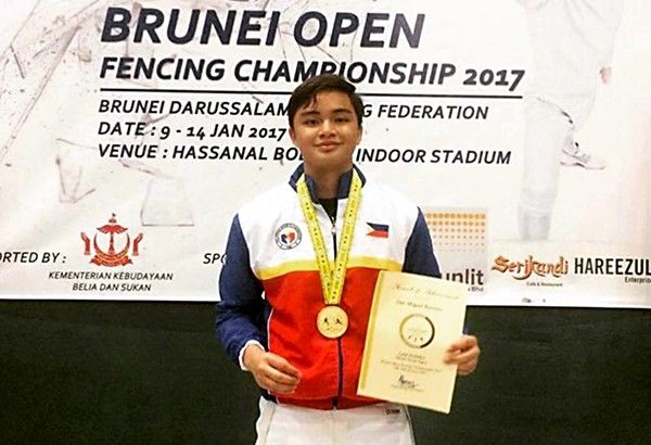 Ateneo, UST fencers claim gold in Brunei