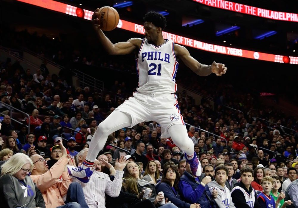 76ersâ�� Joel Embiid done for season due to left knee problems