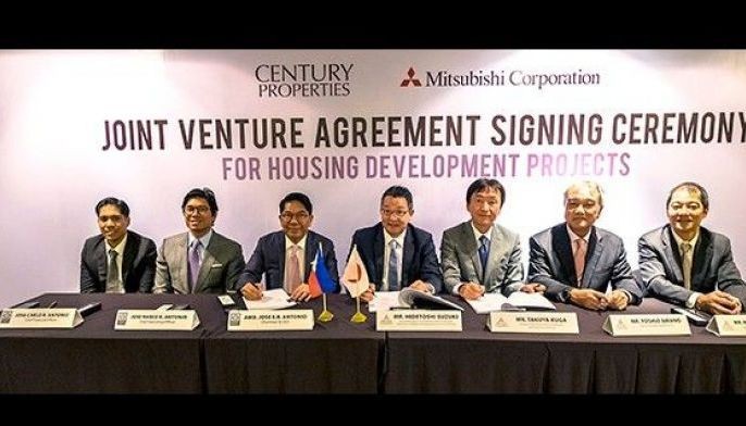 Century Properties, Mitsubishi tie up for housing venture
