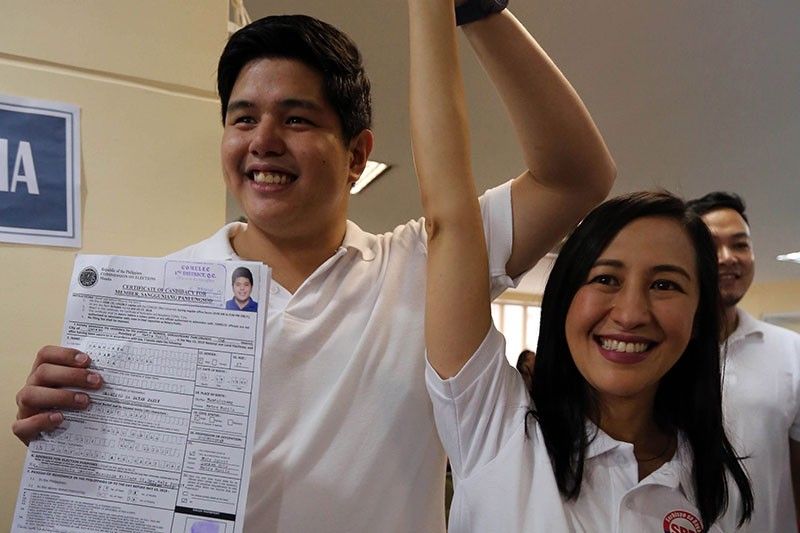 Joy Belmonte naghain ng kandidatura para Quezon City mayor