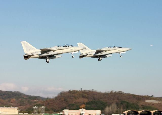 Air Force receives 2 more fighter jets from Korea