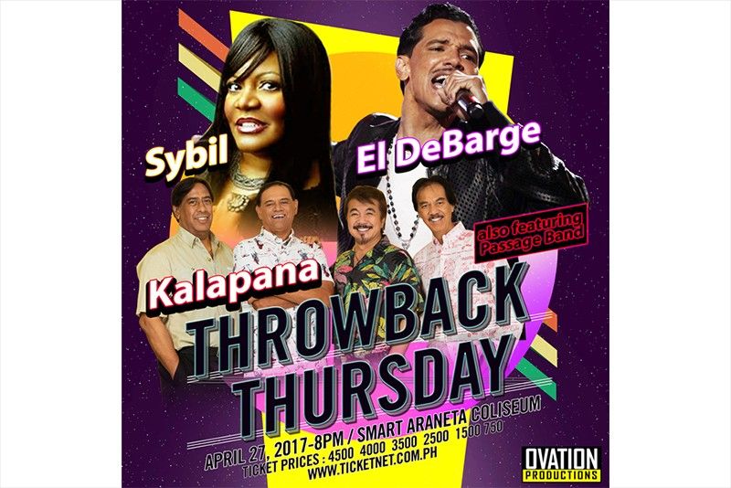 ‘Throwback Thursday’ on April 27 at Big Dome