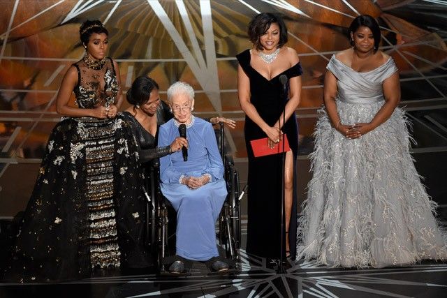 Former NASA mathematician, 98, gets her moment at Oscars