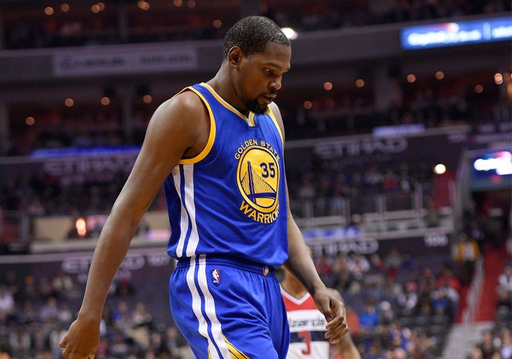 Warriorsâ�� Durant out indefinitely with left knee injury