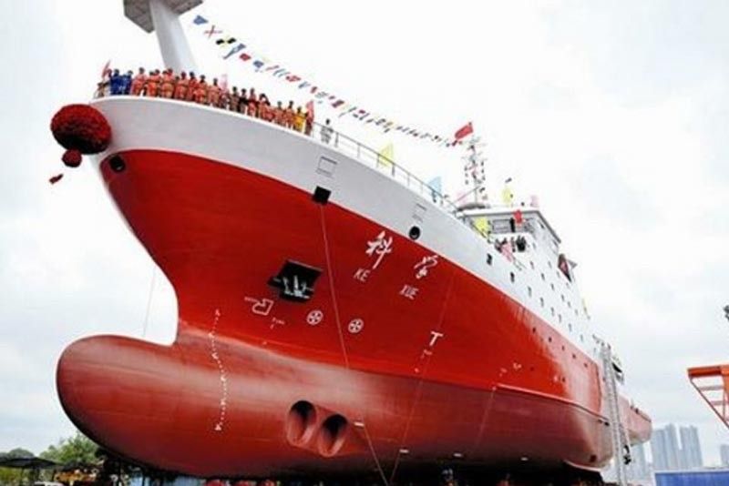 Pinoys on Chinese ship for just 3 of 6 days of Benham study