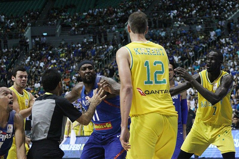 Australia routs Gilas in fight-marred game