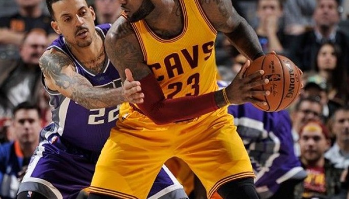 Kings pinabagsak ang Cavaliers