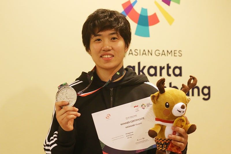 Unang silver medal mula kay Watanabe