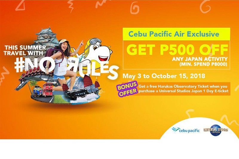 Fly to Japan with Cebu Pacific and get exclusive discounts from Klook