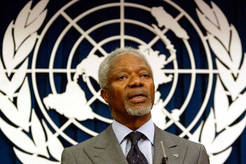 Philippines mourns death of former UN Secretary General Kofi Annan