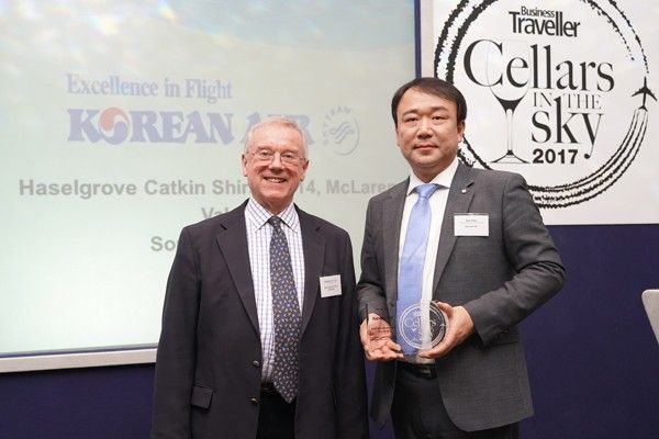 Korean Air wins âBest Business Class Redâ in coveted airline wine awards