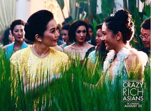 Heart Evangelista when asked if she's filming Crazy Rich Asians