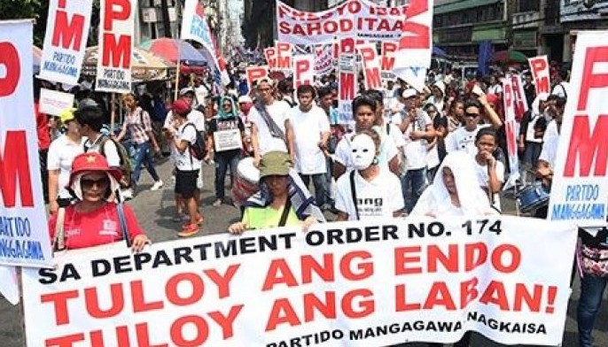 Duterte eyes compromise on 'endo', asks for more time on labor issues